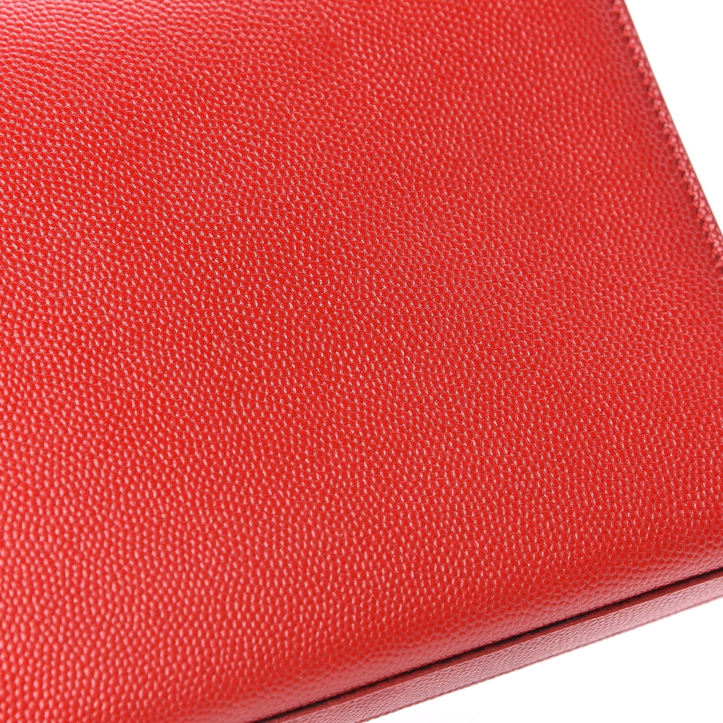 Grain De Poudre Classic Monogram Cassandre Clutch New Red