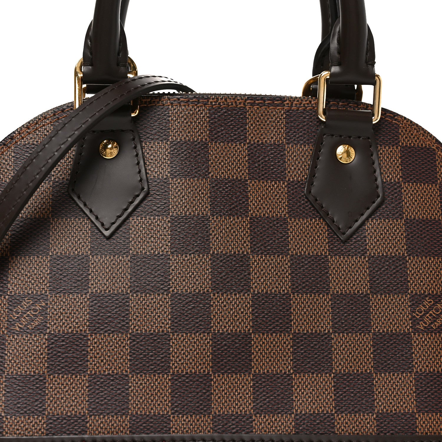 Louis Vuitton Damier Ebene Alma BB 7 of 9