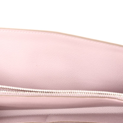 Hermes Evercolor Constance Wallet To Go Mauve Pale 5 of 9