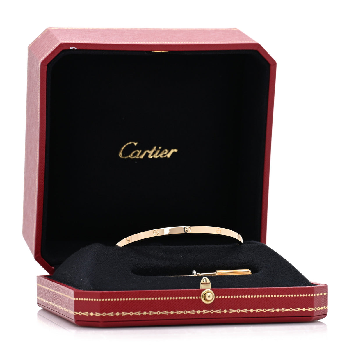 Cartier 18K Yellow Gold Small LOVE Bracelet 18 7 of 7