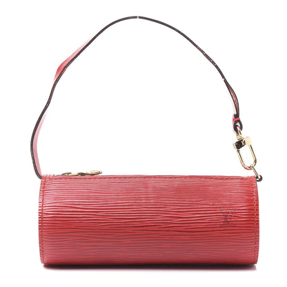 Louis Vuitton Epi Soufflot Pochette Castillan Red 1 of 10