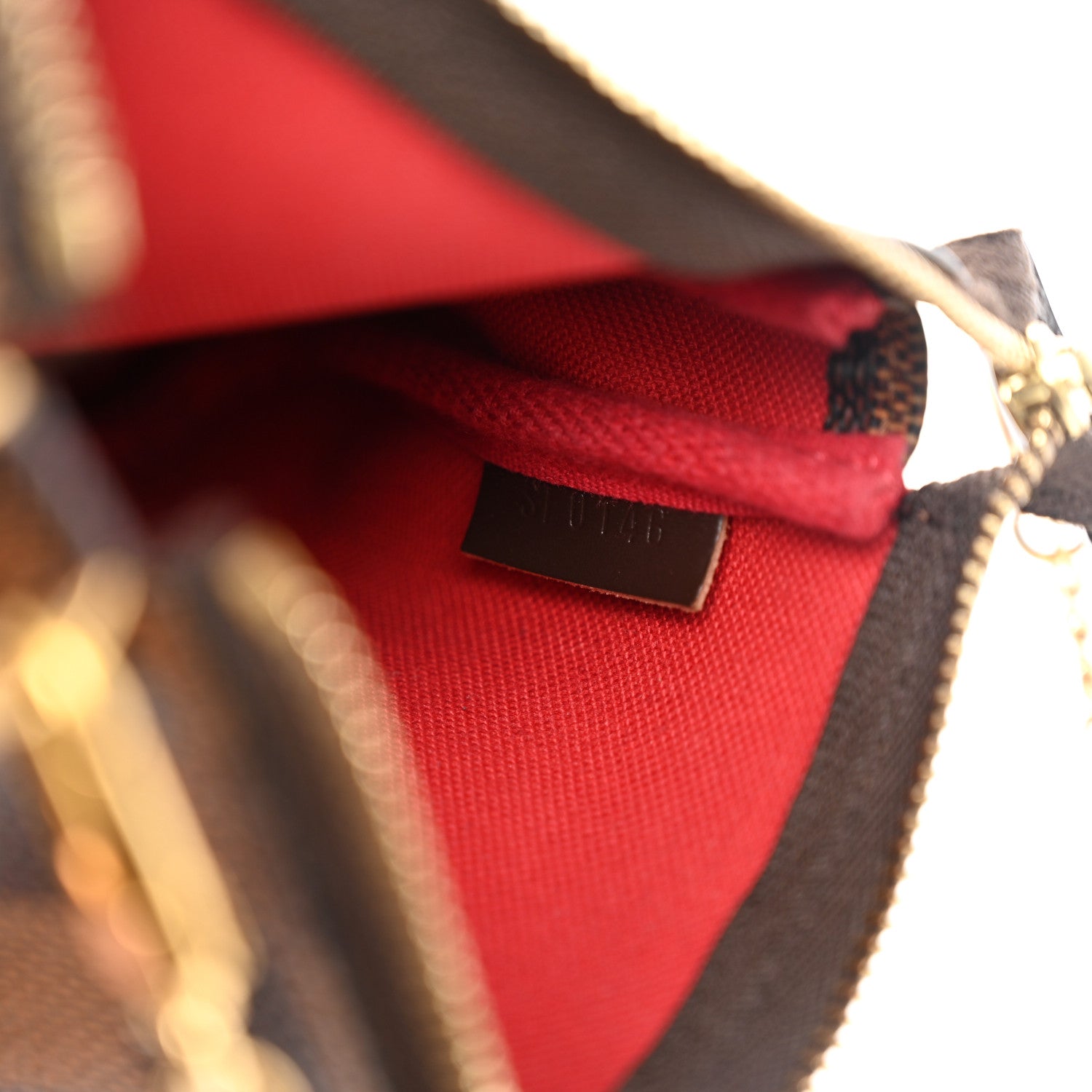Louis Vuitton Damier Ebene Mini Pochette Accessories 7 of 11