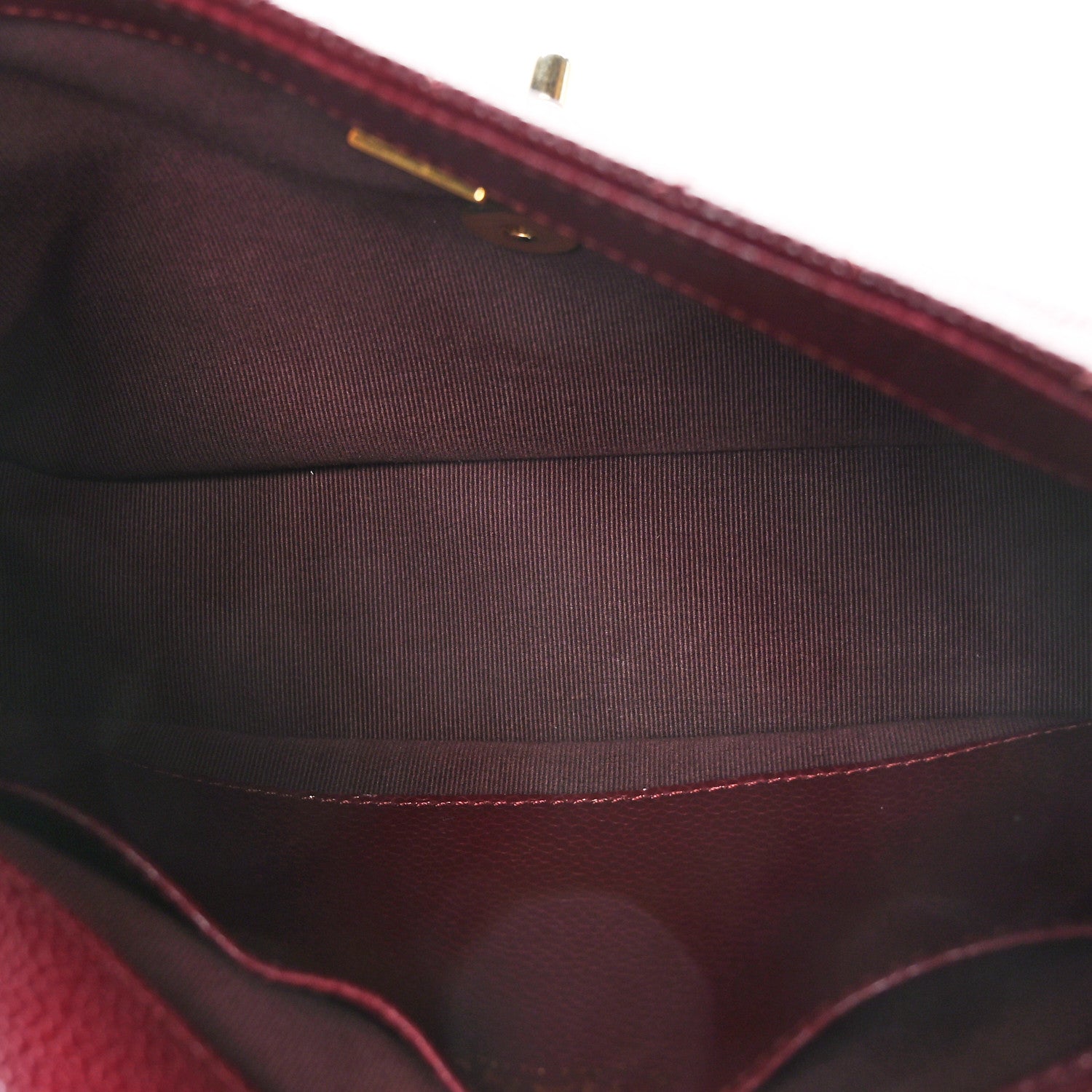 Chanel Caviar Quilted Small Messenger Flap Burgundy 5 of 9