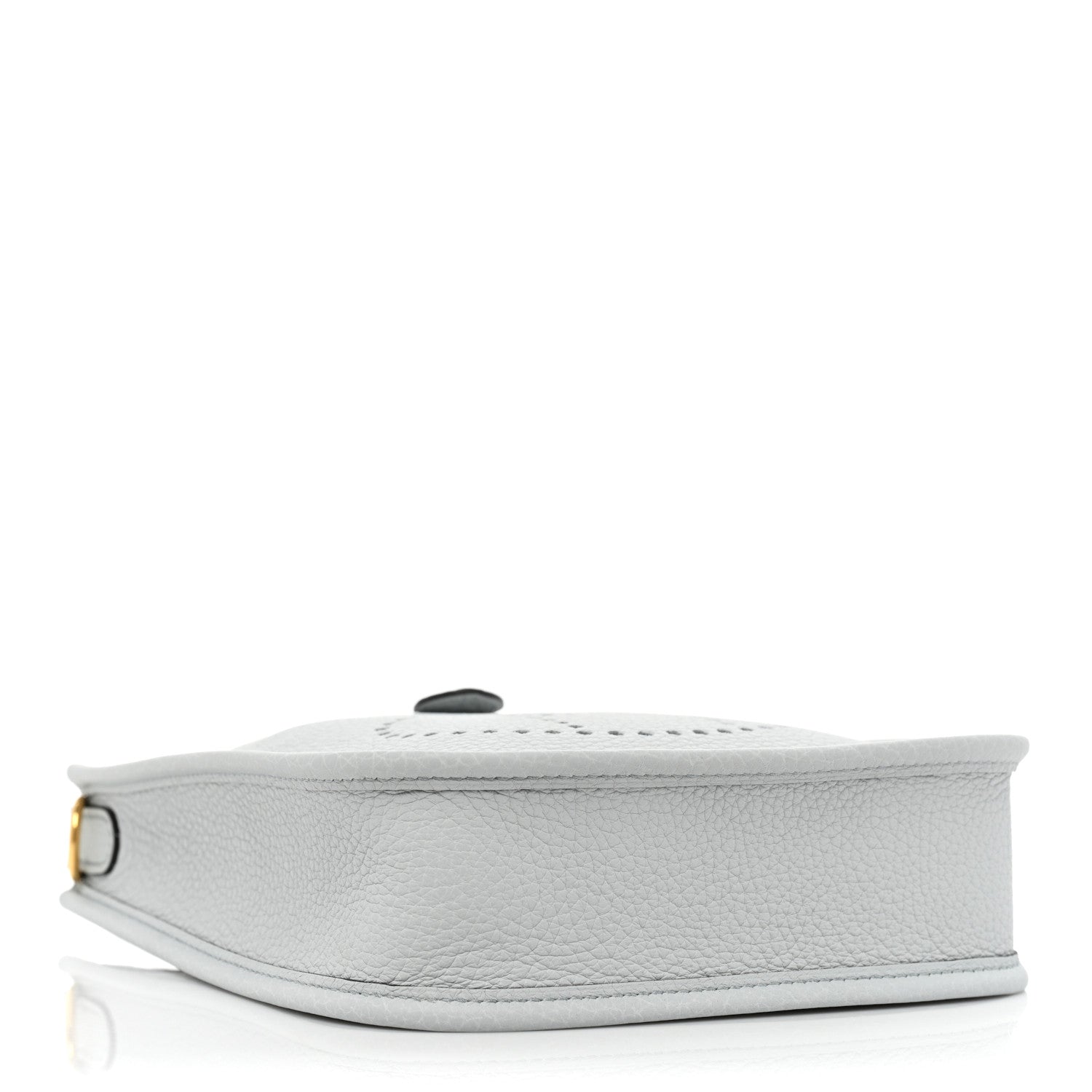 Hermes Taurillon Clemence Amazone Evelyne TPM Bleu Pale Nata 4 of 8