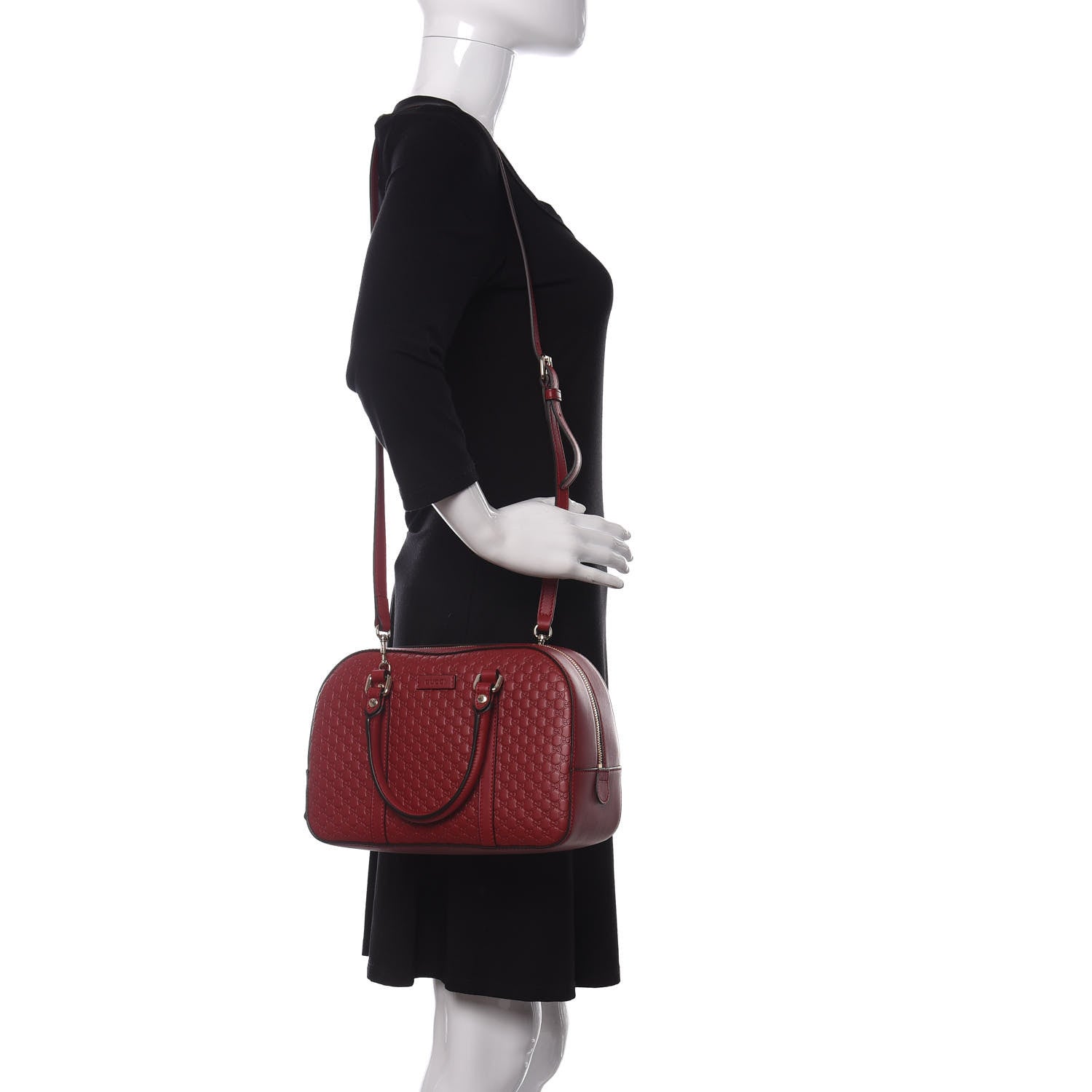 Gucci Soft Microguccissima Medium Crossbody Bag Rosso 2 of 14
