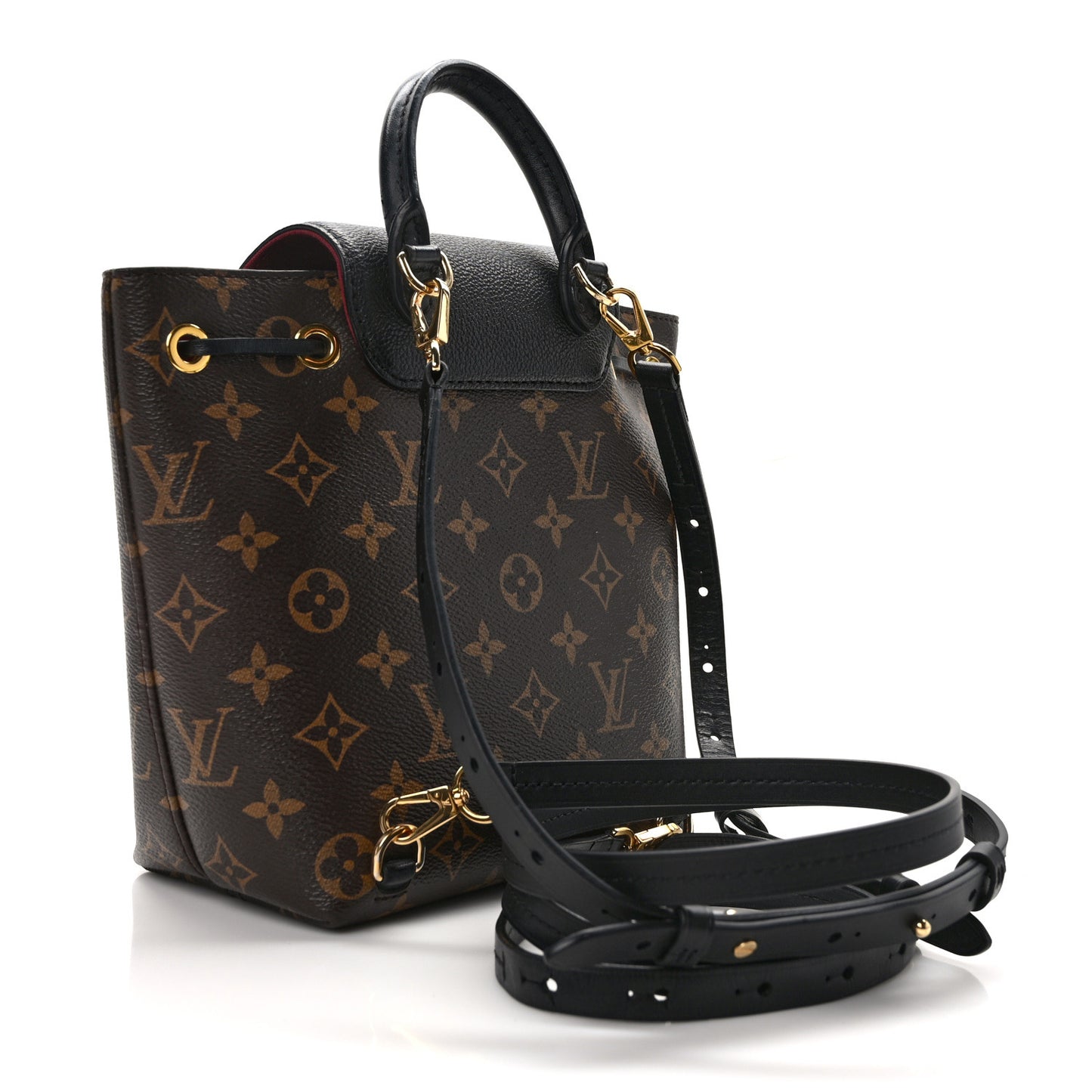 Monogram BB Montsouris NM Backpack Black