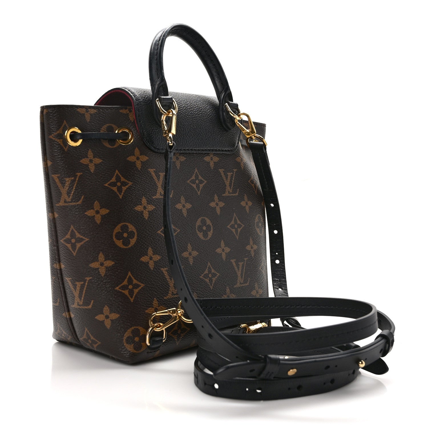 Louis Vuitton Monogram BB Montsouris NM Backpack Black 3 of 13