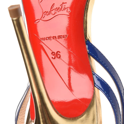 Christian Louboutin Patent PVC Paralili 100 Pumps 36 Corazon 9 of 13