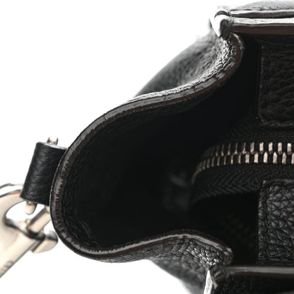Celine Drummed Calfskin Nano Luggage Black 11 of 11