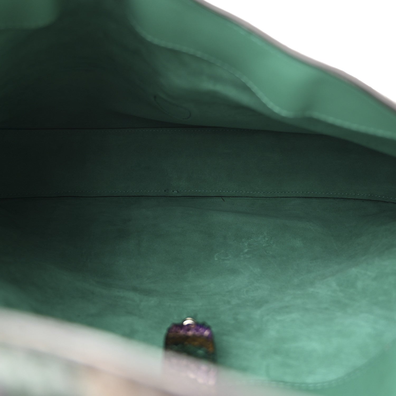 Gucci Snakeskin Large Jackie Hobo Green Multicolor 6 of 13