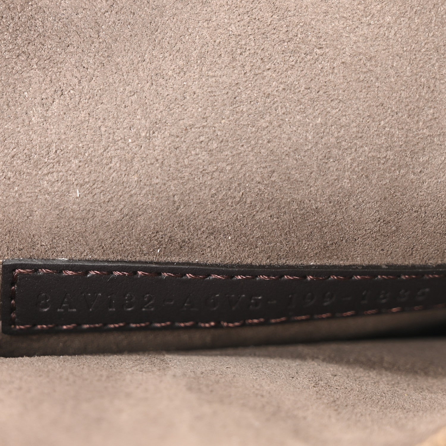 Fendi Fabric Jacquard FF 1974 Cell Pocket Strap You Tobacco Moro Black 6 of 11