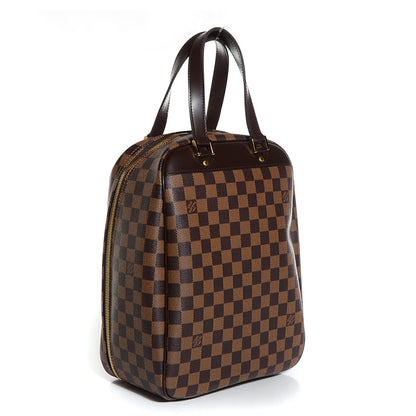 Louis Vuitton Damier Ebene Excursion Shoe Bag 2 of 9