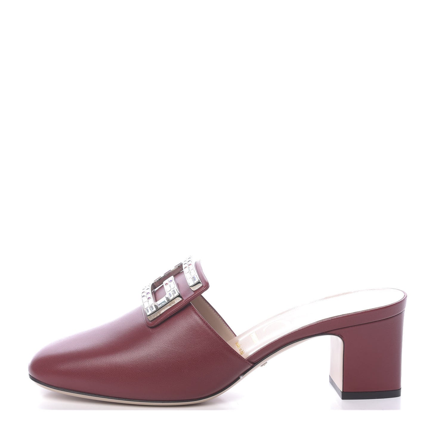 Malaga Kid Crystal Square G Madelyn Mules 40 Romantic Cerise