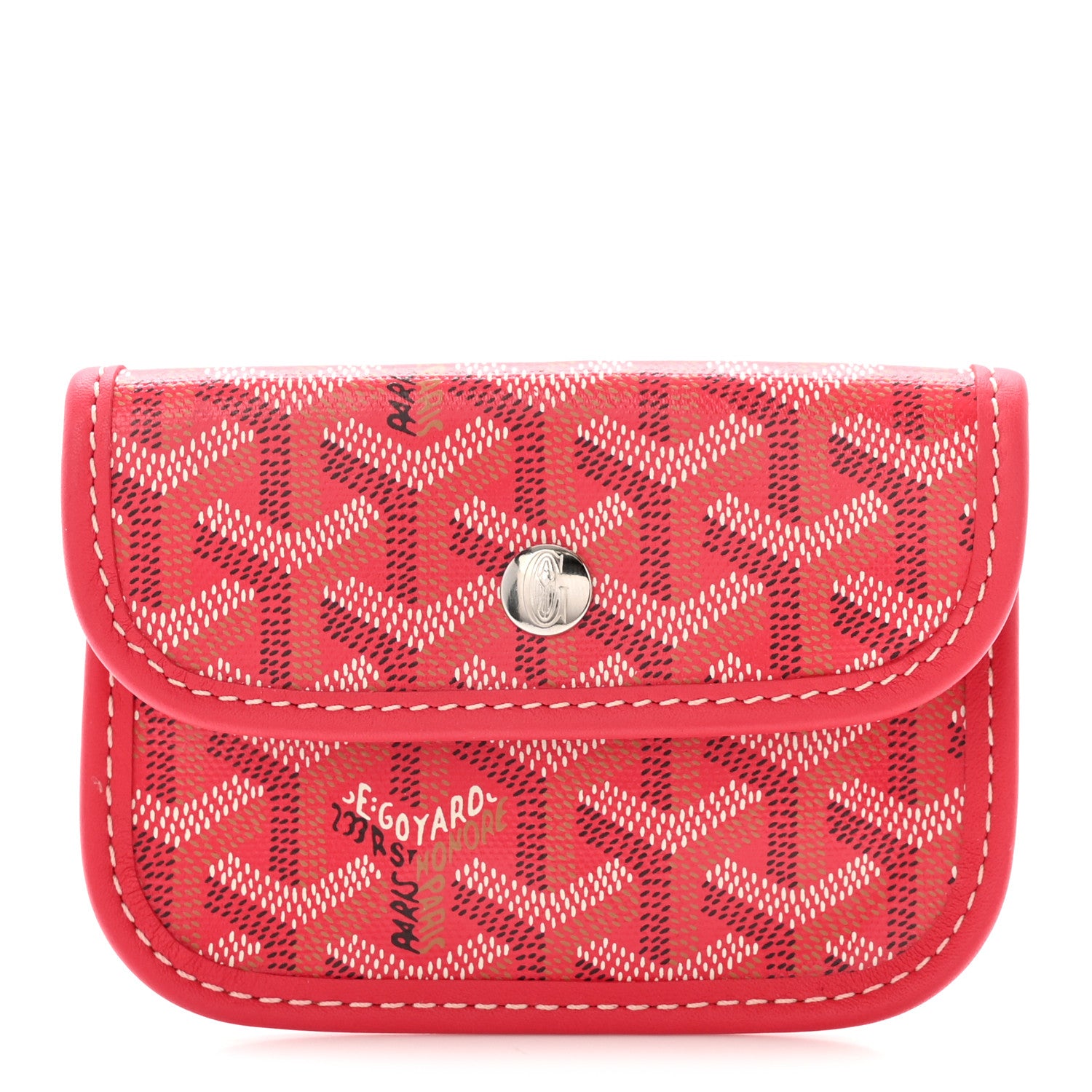 Goyard Goyardine Mini Anjou Pouch Fuchsia 1 of 6