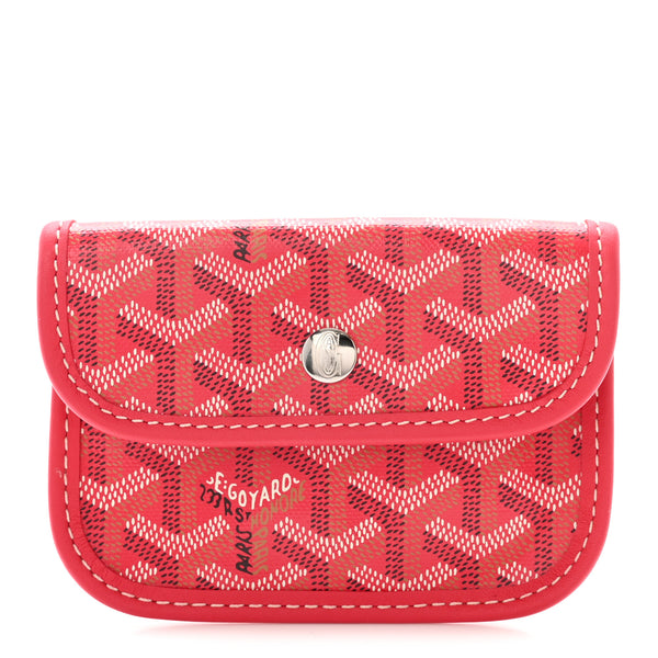 Goyard Goyardine Mini Anjou Pouch Fuchsia 1891457 – FASHIONPHILE