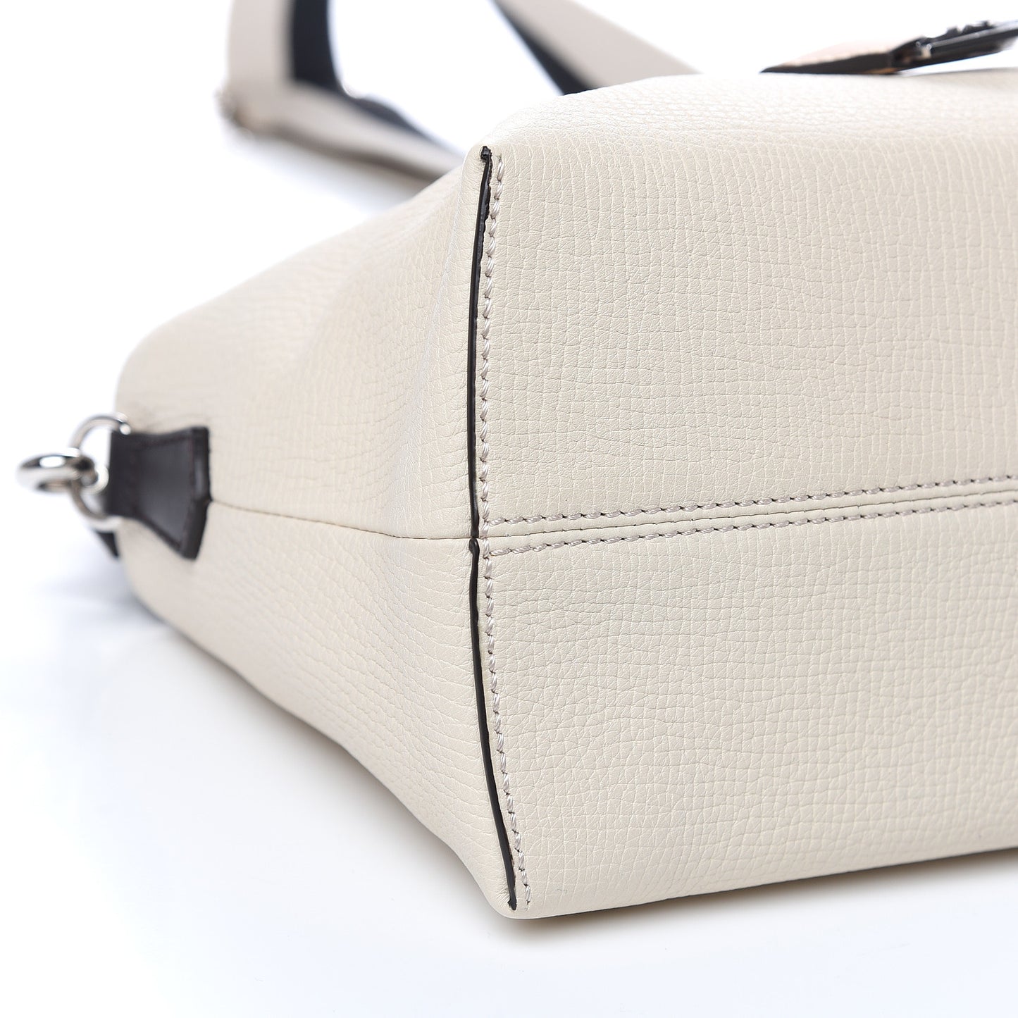 Vitello Sierra Morfeus Dolce Striped Strap Medium By The Way Boston Bag Camelia Ebano Multicolor