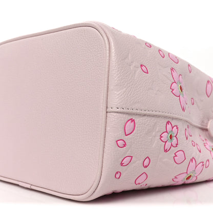 Louis Vuitton LV X TM Empreinte Cherry Blossom Neonoe BB Pink 9 of 10