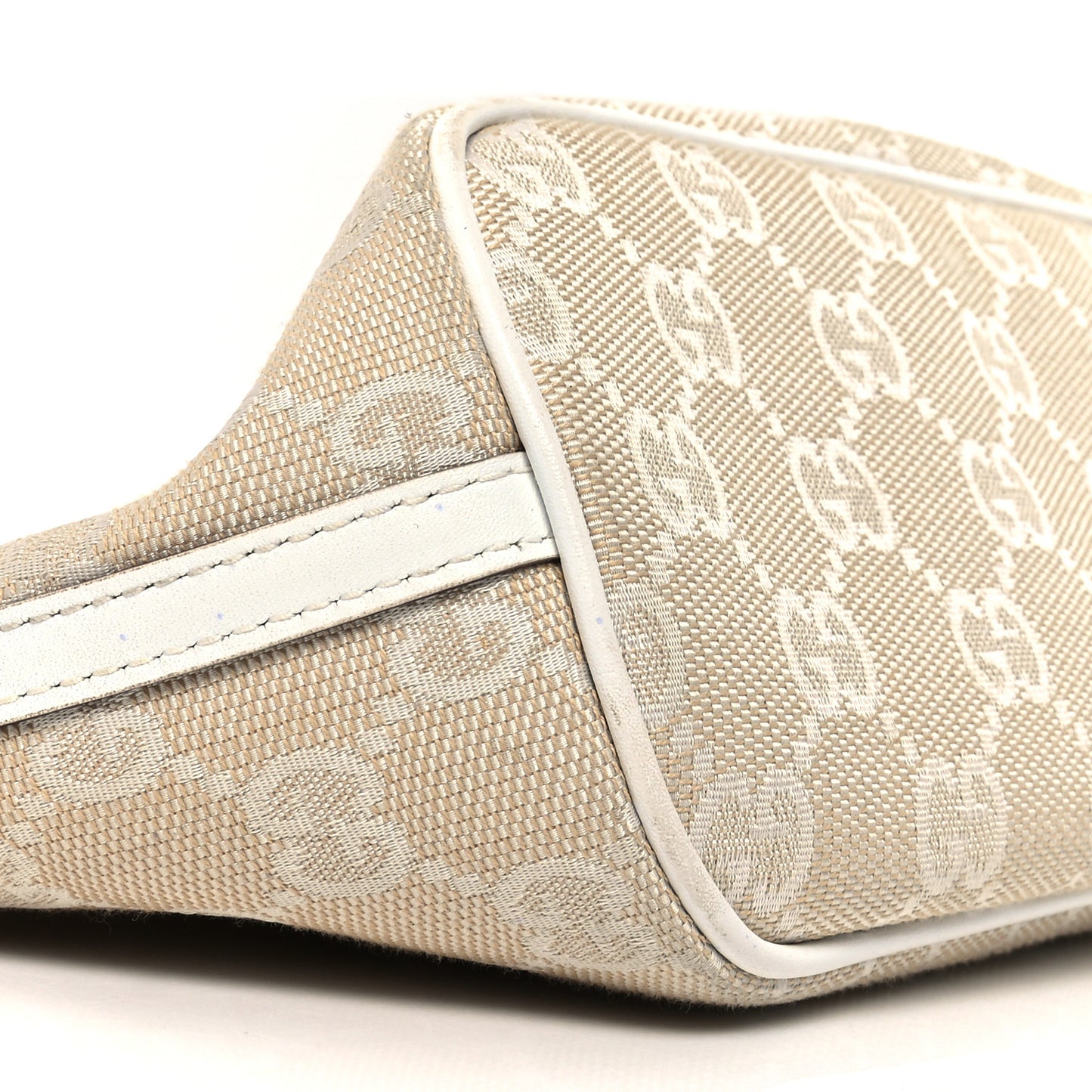 Monogram Boat Pochette White