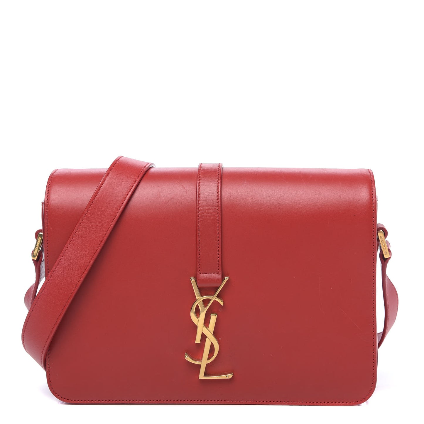 Smooth Calfskin Medium Classic Monogram Universite Bag Red