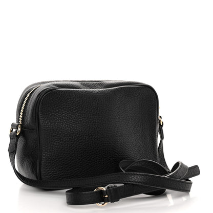 Gucci Pebbled Calfskin Small Soho Disco Bag Black 3 of 10