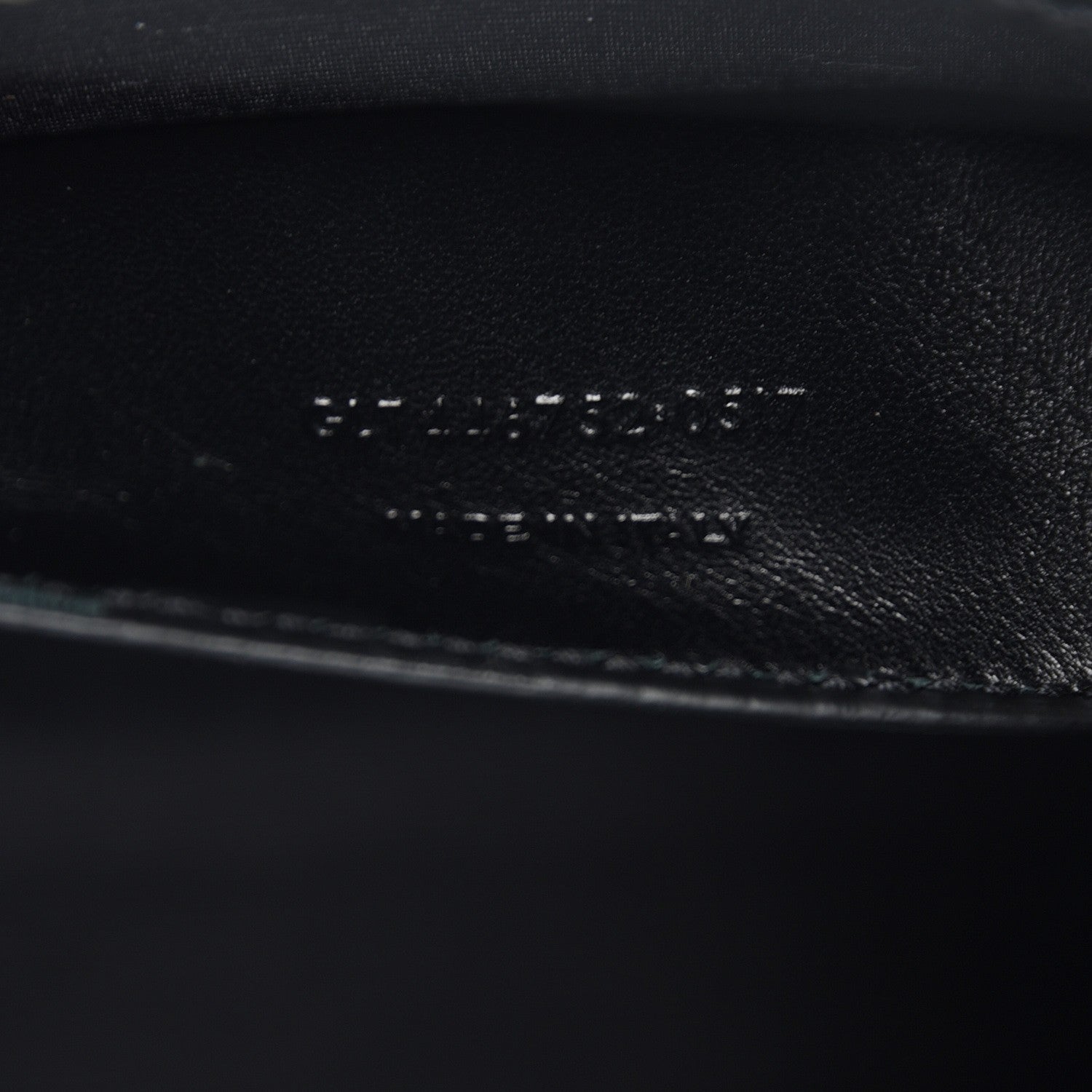 Saint Laurent Grain De Poudre Large Classic Monogram Kate Satchel Black 7 of 7