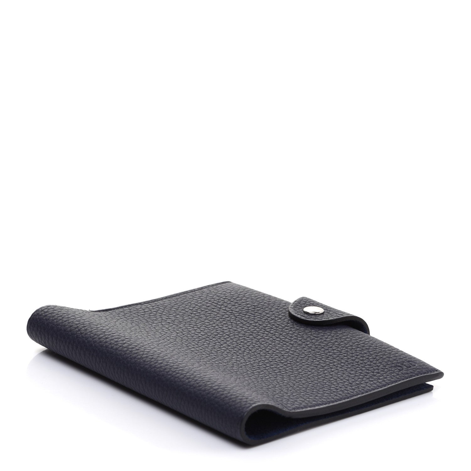 Hermes Togo Ulysse PM Notebook Cover Bleu Nuit 4 of 10