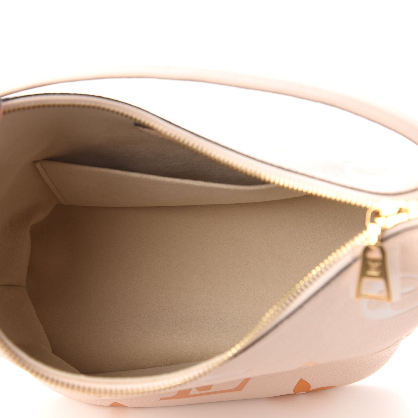 Empreinte Monogram Giant By The Pool Marshmallow Hobo Cream Saffron