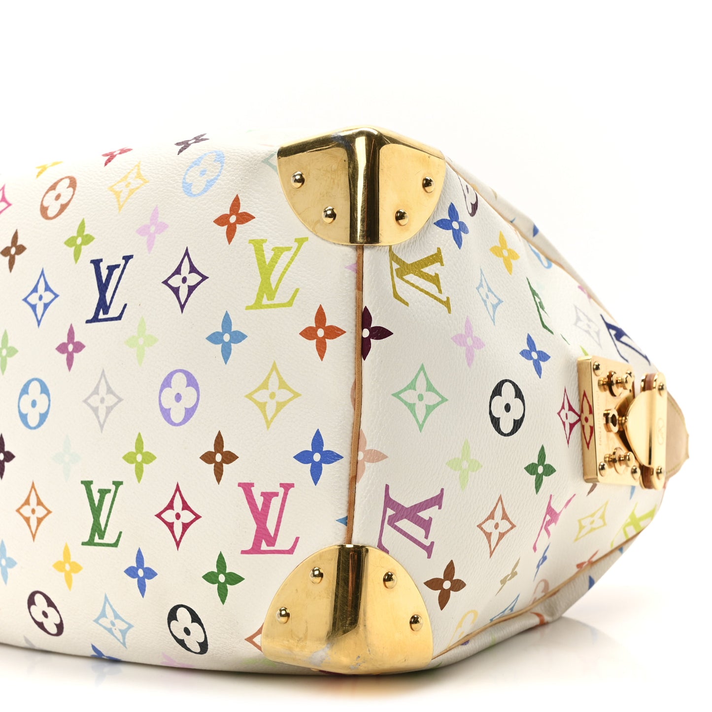 Monogram Multicolor Speedy 30 White