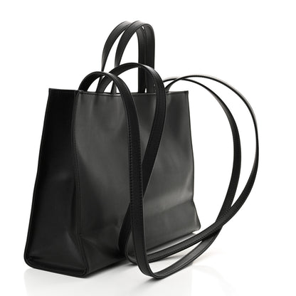 Telfar Vegan Leather Medium Shopping Bag Black 2 of 10