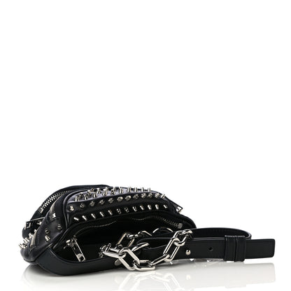Alexander Wang Lambskin Studded Mini Attica Belt Bag Black 2 of 5