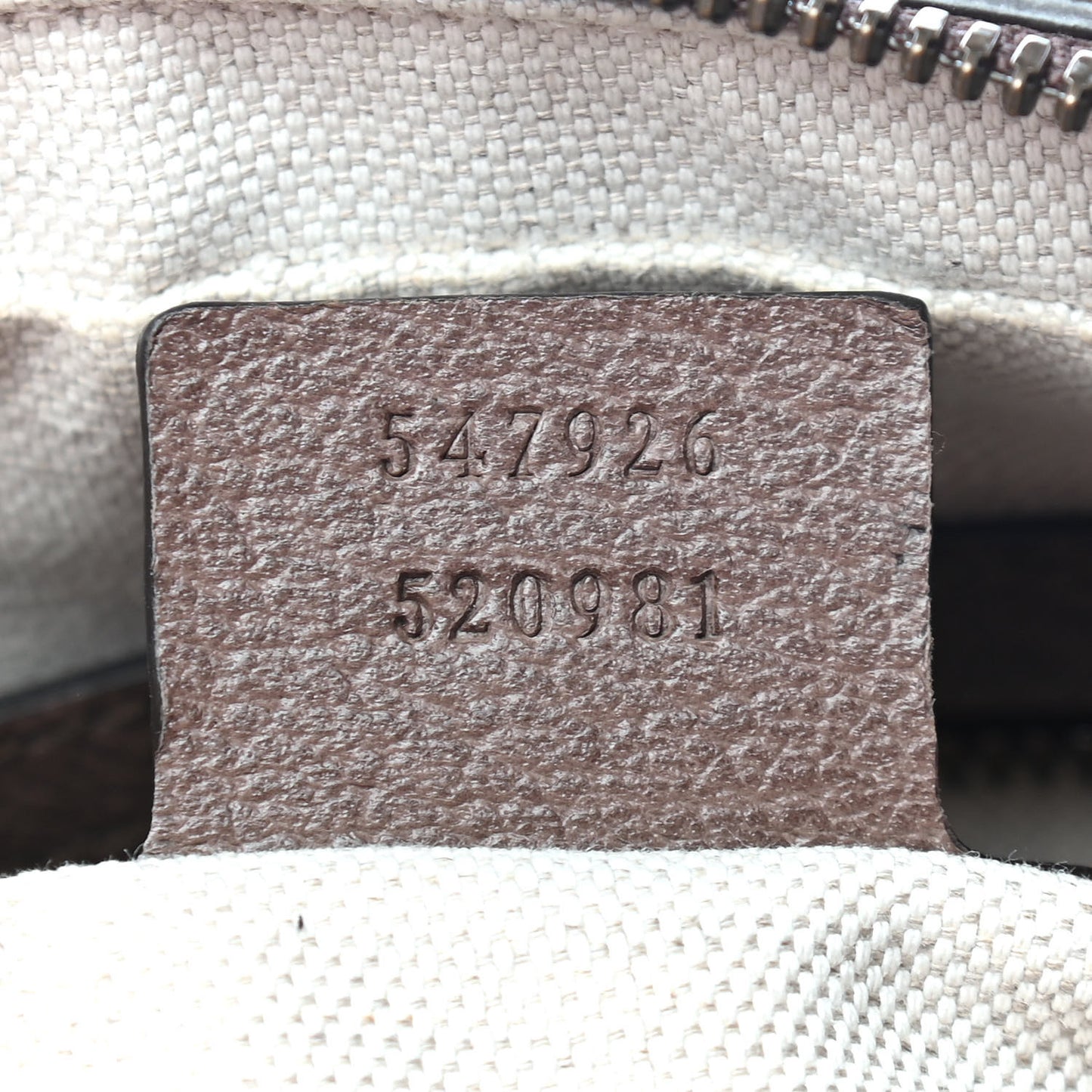 GG Supreme Monogram Web Small Ophidia Messenger Bag Brown
