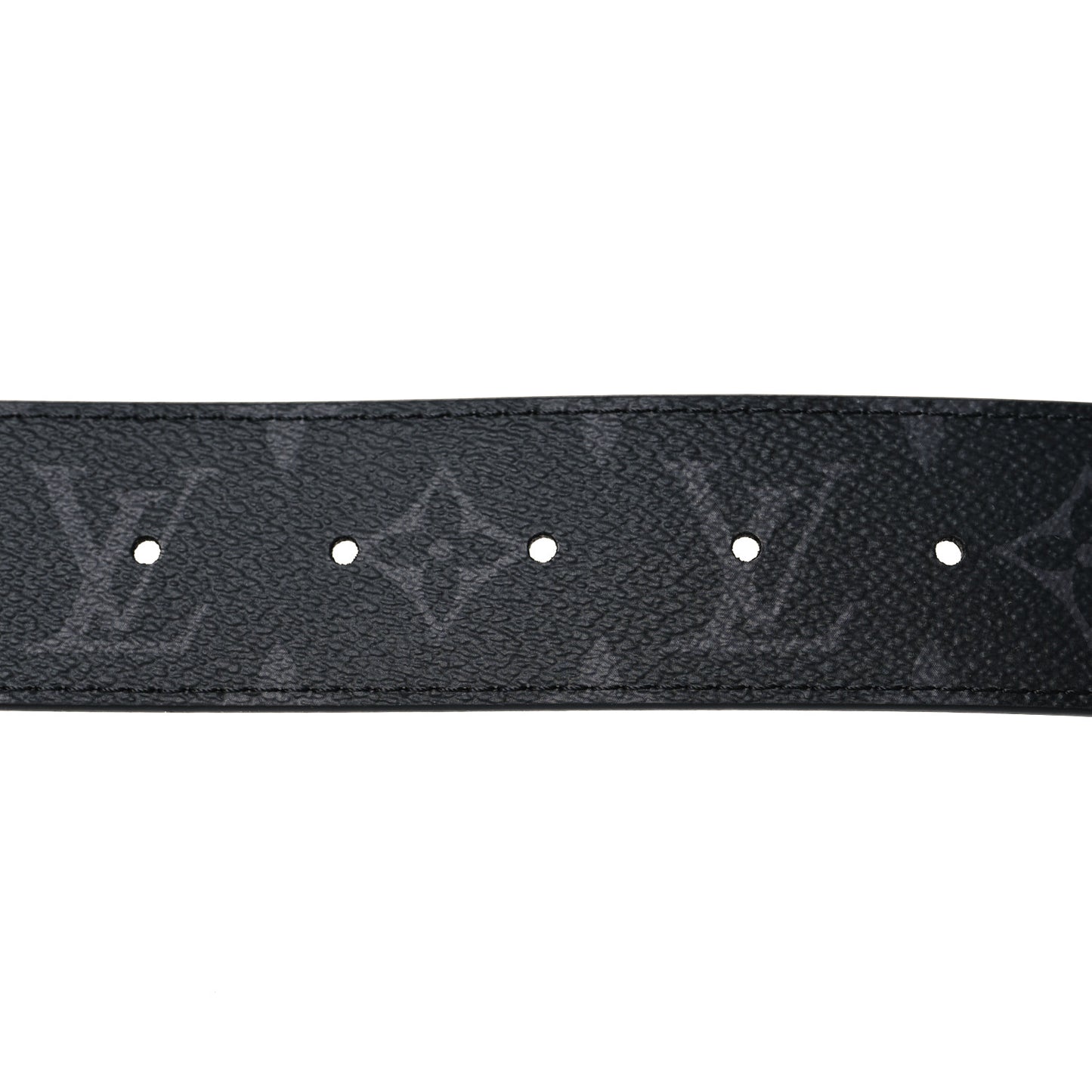 Calfskin Monogram Eclipse 40mm LV Initiales Reversible Belt 110 44