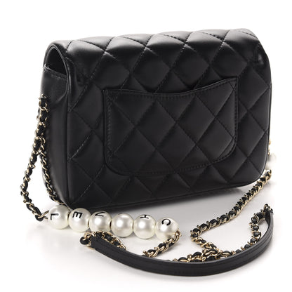 Chanel Lambskin Quilted Small My Precious Flap Black 3 of 11