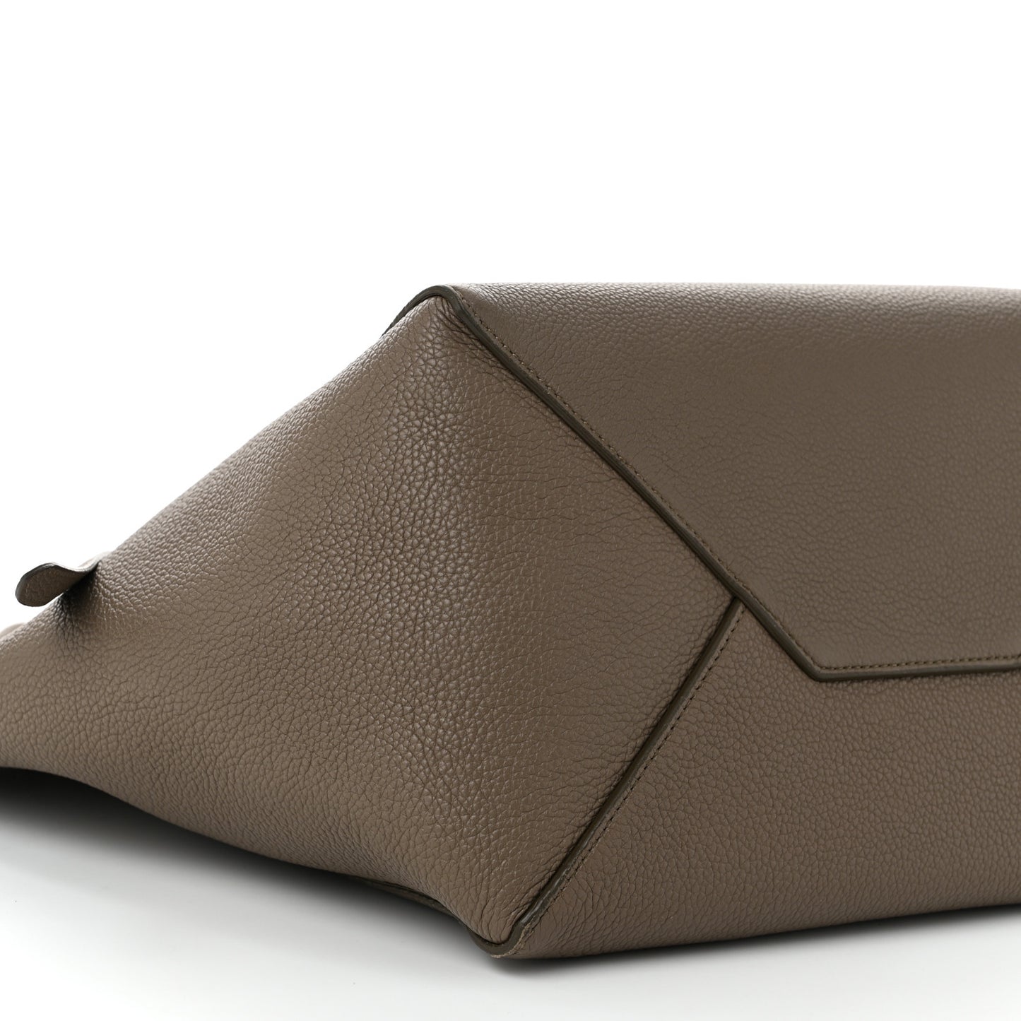 Soft Grained Calfskin Small Belt Cabas Phantom Taupe