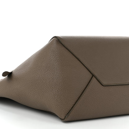 Celine Soft Grained Calfskin Small Belt Cabas Phantom Taupe 9 of 10