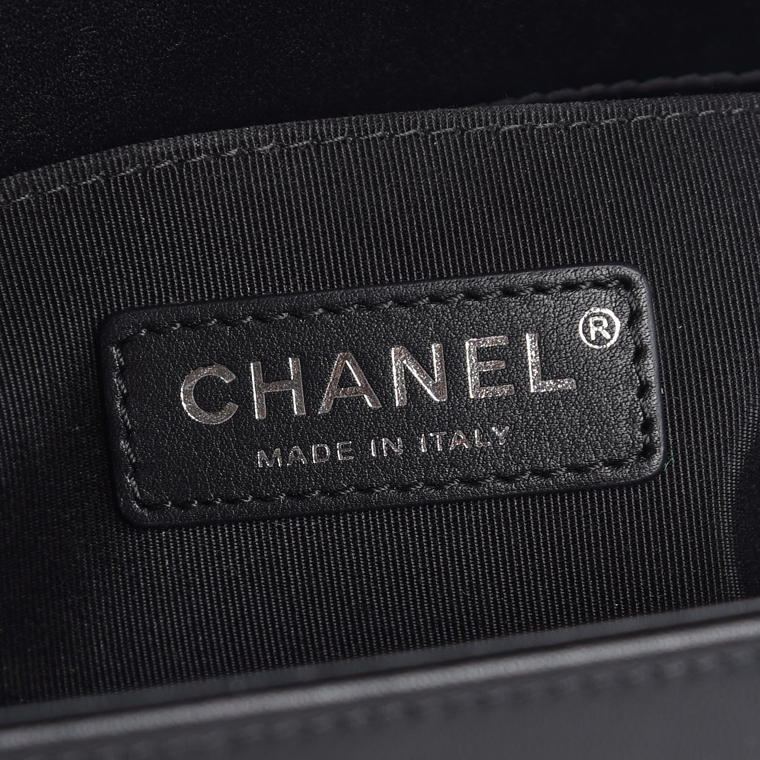 Chanel Calfskin Quilted Medium Boy Flap Black 6 of 8