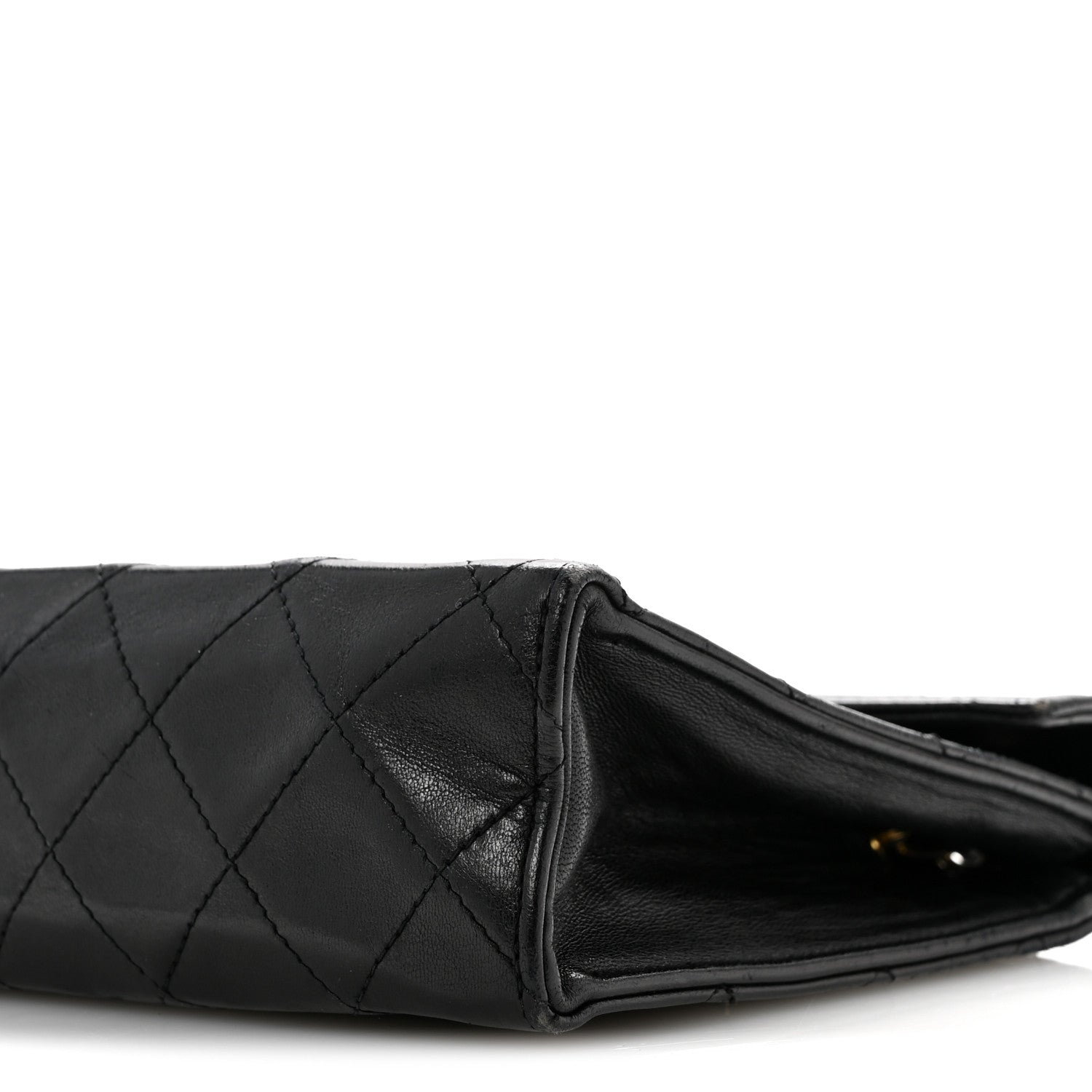 Chanel Lambskin Quilted Envelope Flap Black 12 of 18