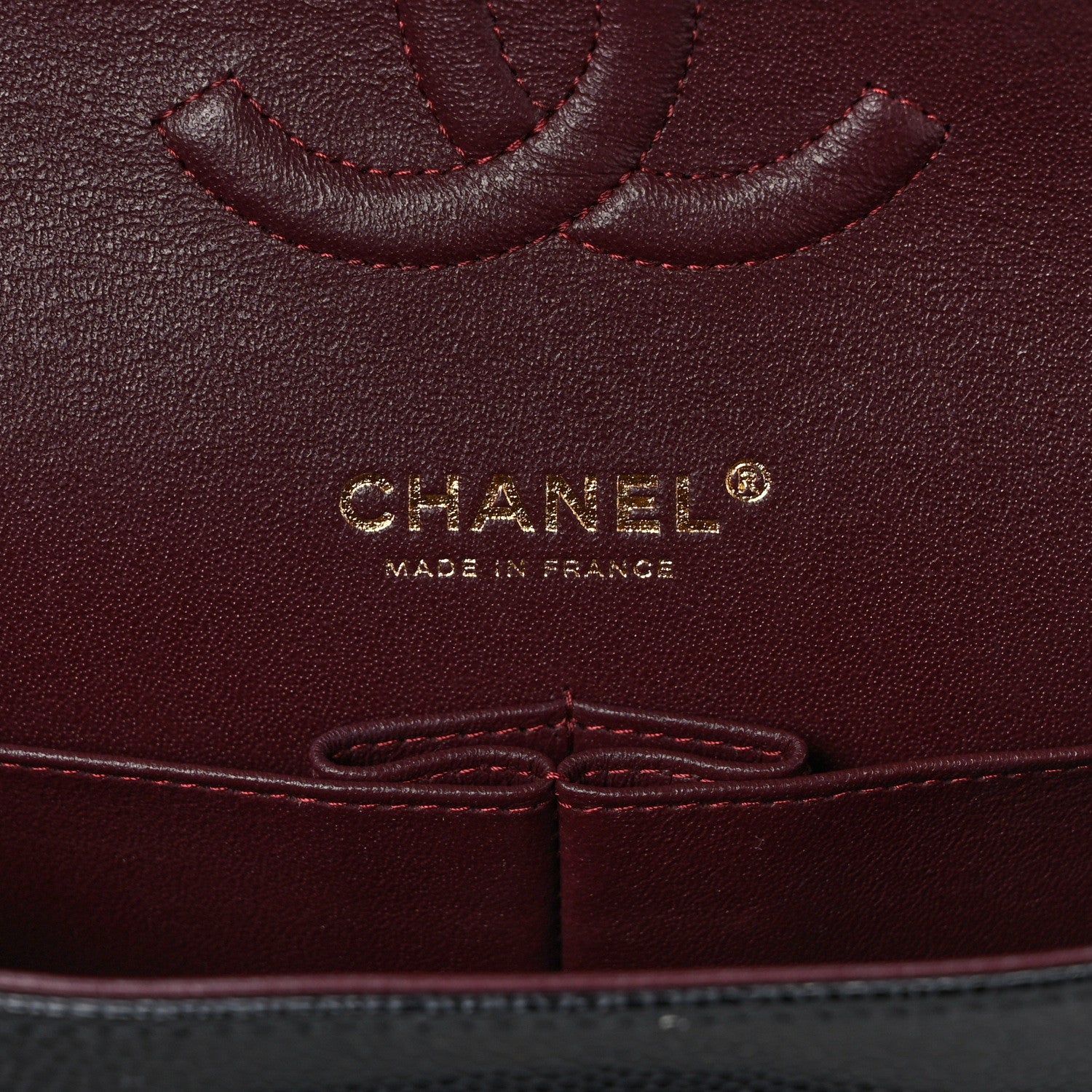Chanel Caviar Quilted Medium Double Flap Black 6 of 13