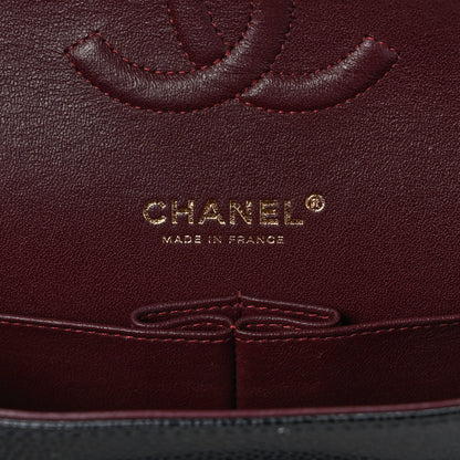 Chanel Caviar Quilted Medium Double Flap Black 6 of 13