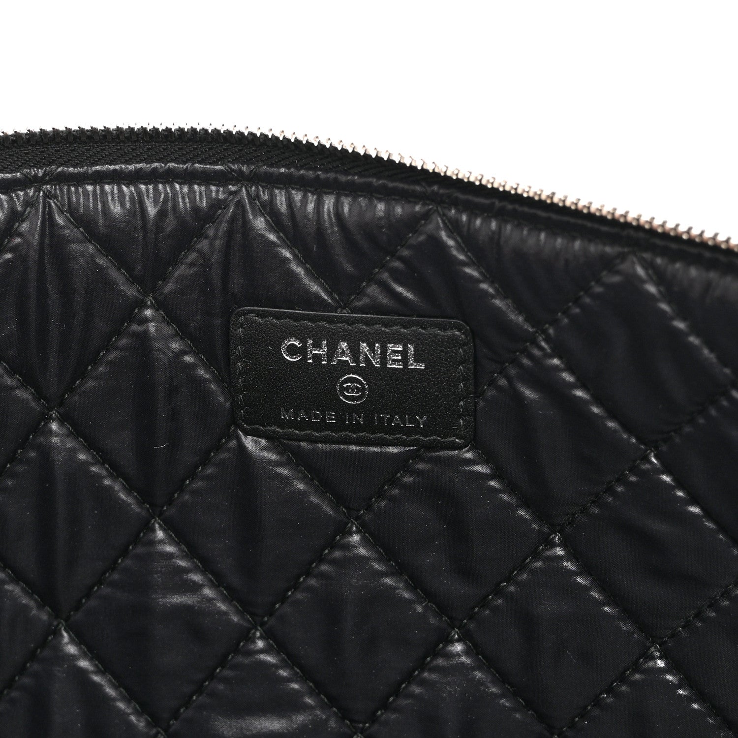 Chanel Caviar Studded Medium Deauville Pouch  Black 6 of 10