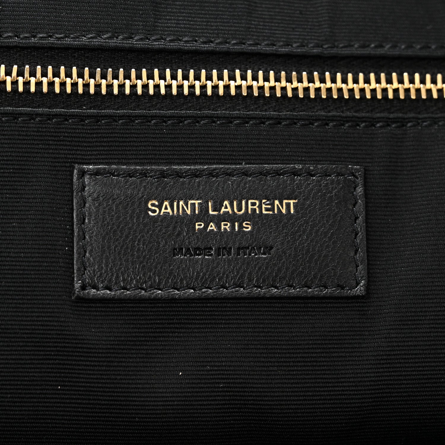 Saint Laurent Lambskin Quilted Maxi Icare Shopping Tote Black 7 of 12