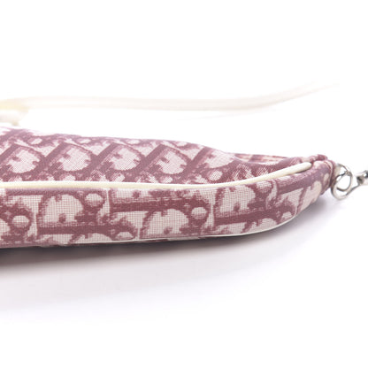 Christian Dior Monogram Mini Saddle Pochette Burgundy 9 of 10
