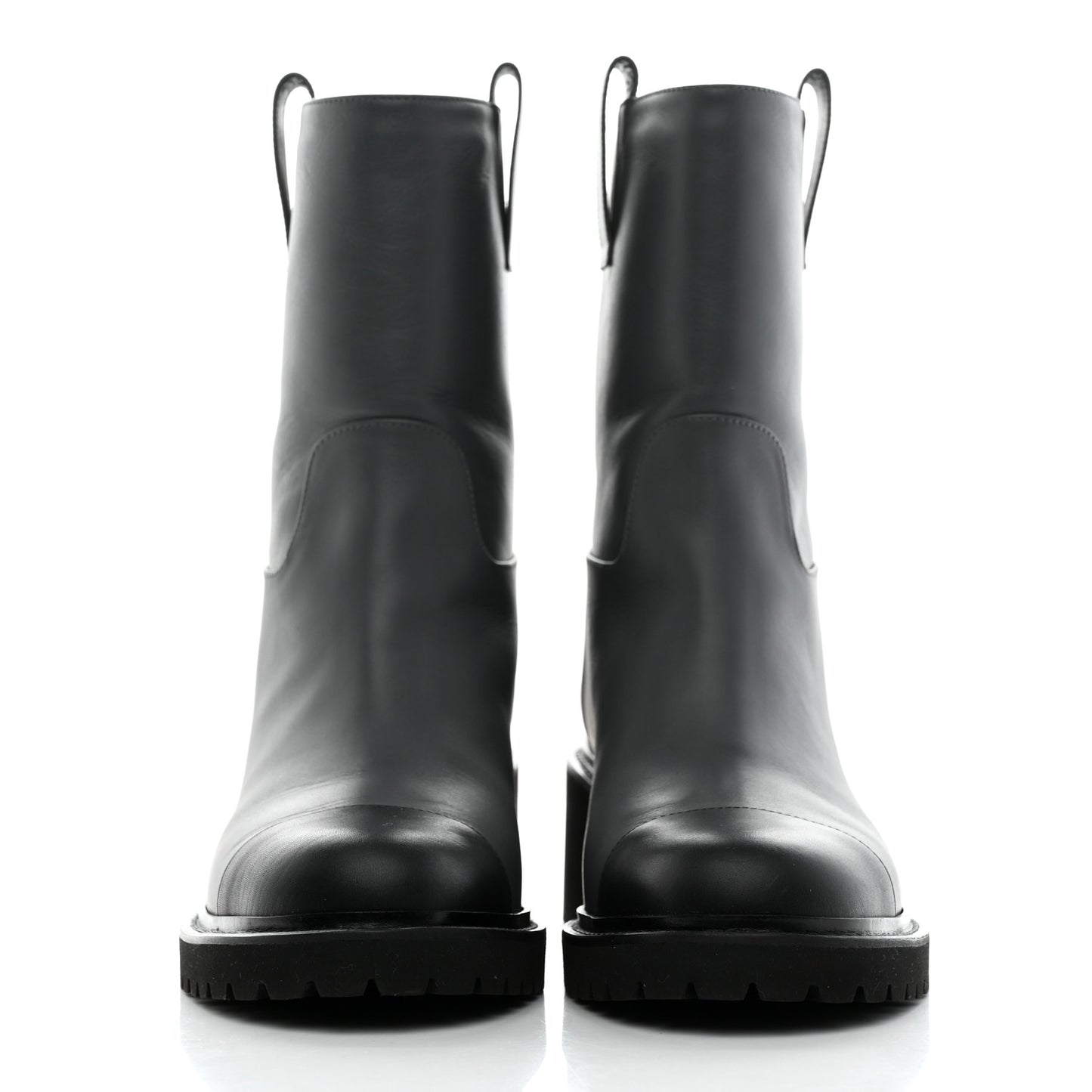 Calfskin CC Ankle Boots 39 Grey