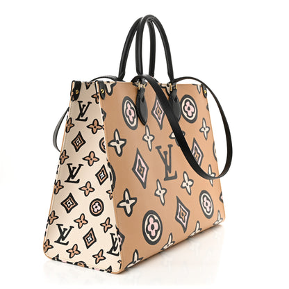 Louis Vuitton Monogram Giant Wild At Heart Onthego GM Arizona 2 of 9