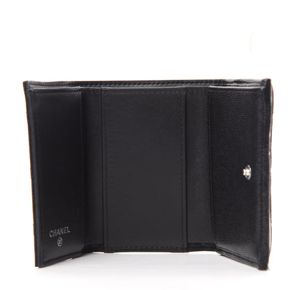 Chanel Caviar Quilted My Everything Small Flap Wallet Black 5 of 9