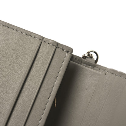 Christian Dior Lambskin Cannage Medium Lady Dior Flap Card Holder Sable 10 of 10