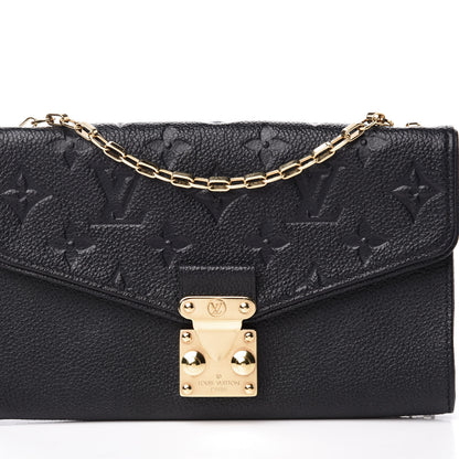 Louis Vuitton Empreinte Pochette Saint Germain Black 8 of 8