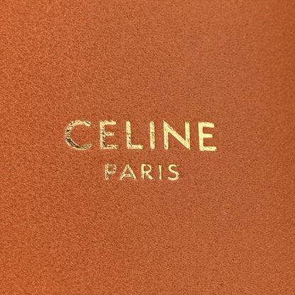 Celine Triomphe Canvas Duo Zipped Shoulder Bag Tan 6 of 13