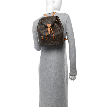 Louis Vuitton Monogram Montsouris NM Backpack 2 of 11