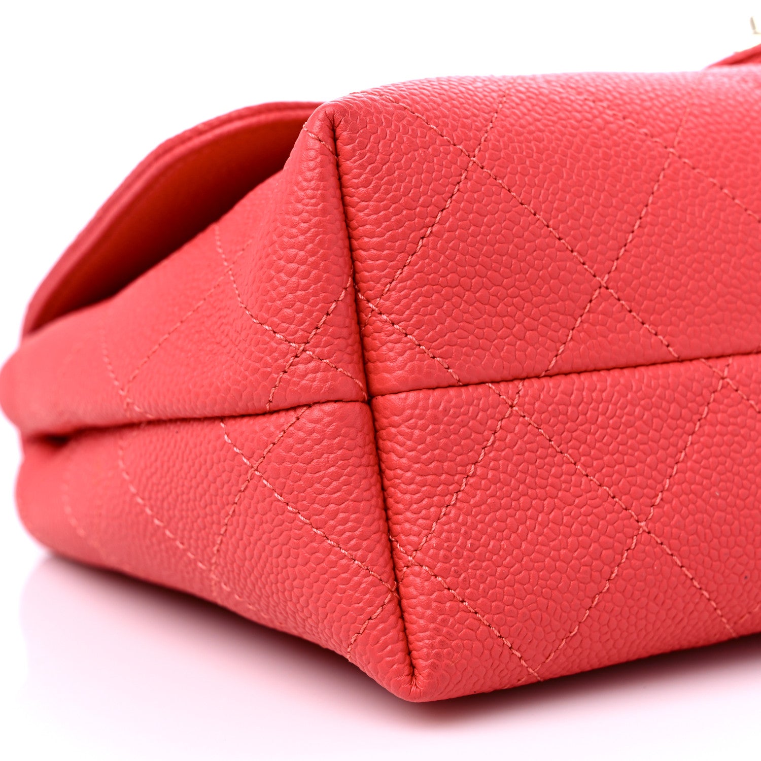 Chanel Caviar Quilted City Walk Flap Coral 8 of 9